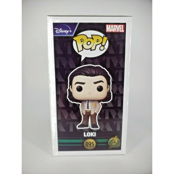 Funko 895 LOKI in Variant Jacket Marvel Studios Loki Disney+ New Unopened 2021 - Picture 4 of 11